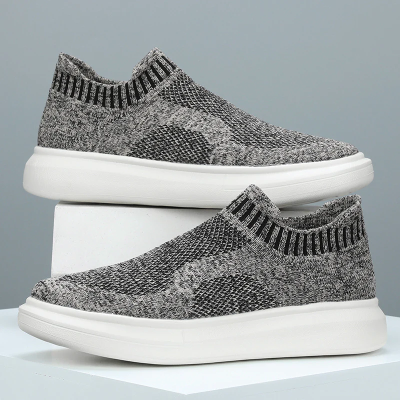 Damen Strick-Sneaker mit hoher Flexibilität und rutschfestem Profil Heidi Mode - Image 4