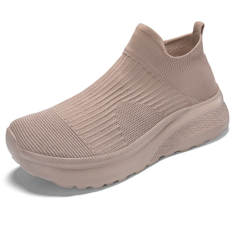 Damen Strick-Sneaker mit rutschfester Sohle und atmungsaktiver Oberfläche Heidi Mode - Image 5