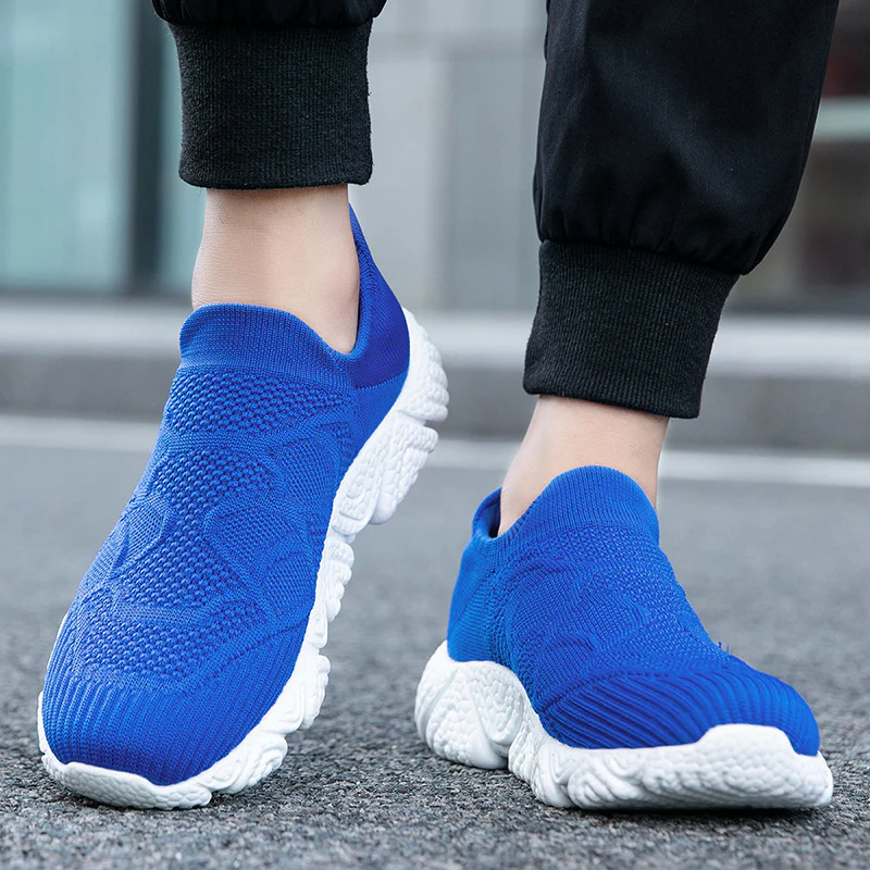 Damen Strick-Sneaker mit rutschfester Sohle und atmungsaktiver Passform Heidi Mode - Image 2