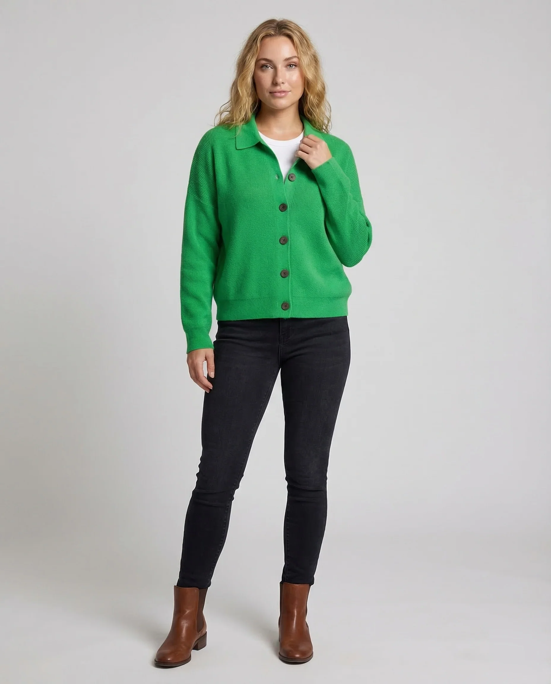 Strickjacke Damen mit Knöpfen