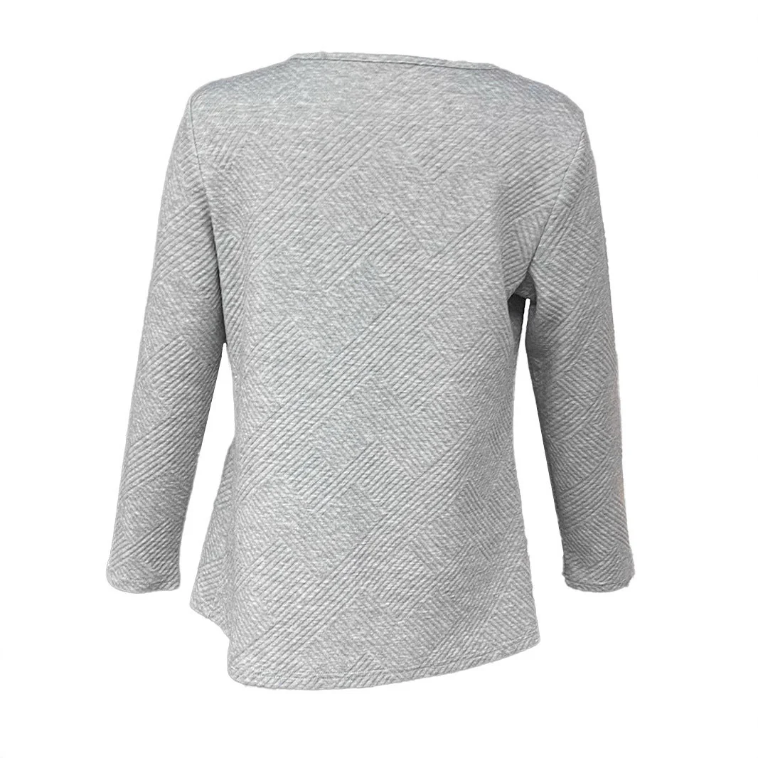 Damen Strickjacke mit Schlanker Passform – Minimalistischer & Eleganter Pendlerstil Heidi-Mode - Image 8