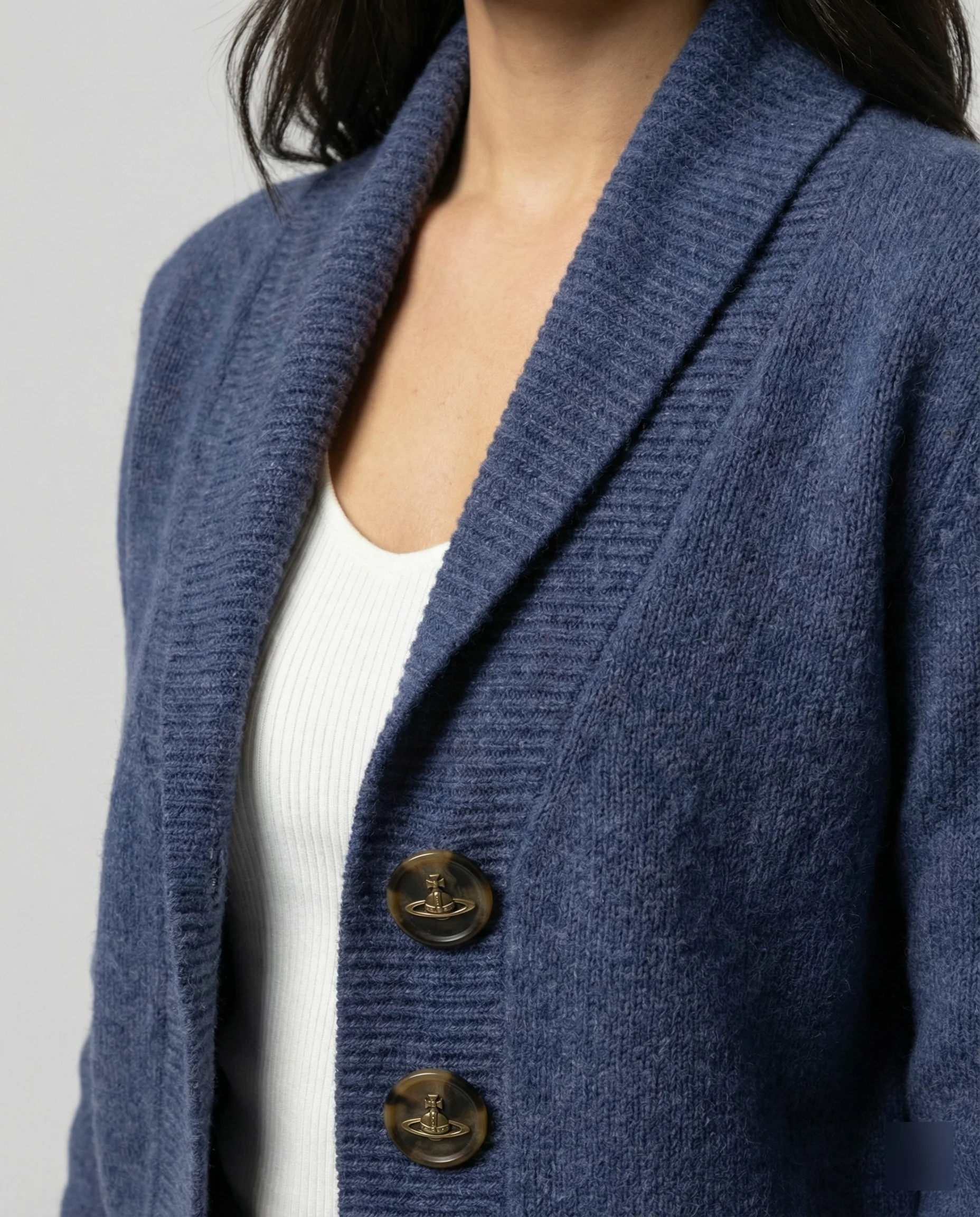 Damen Strickjacke Set Bestickter Cardigan mit Passendem Camisole Top - Image 2
