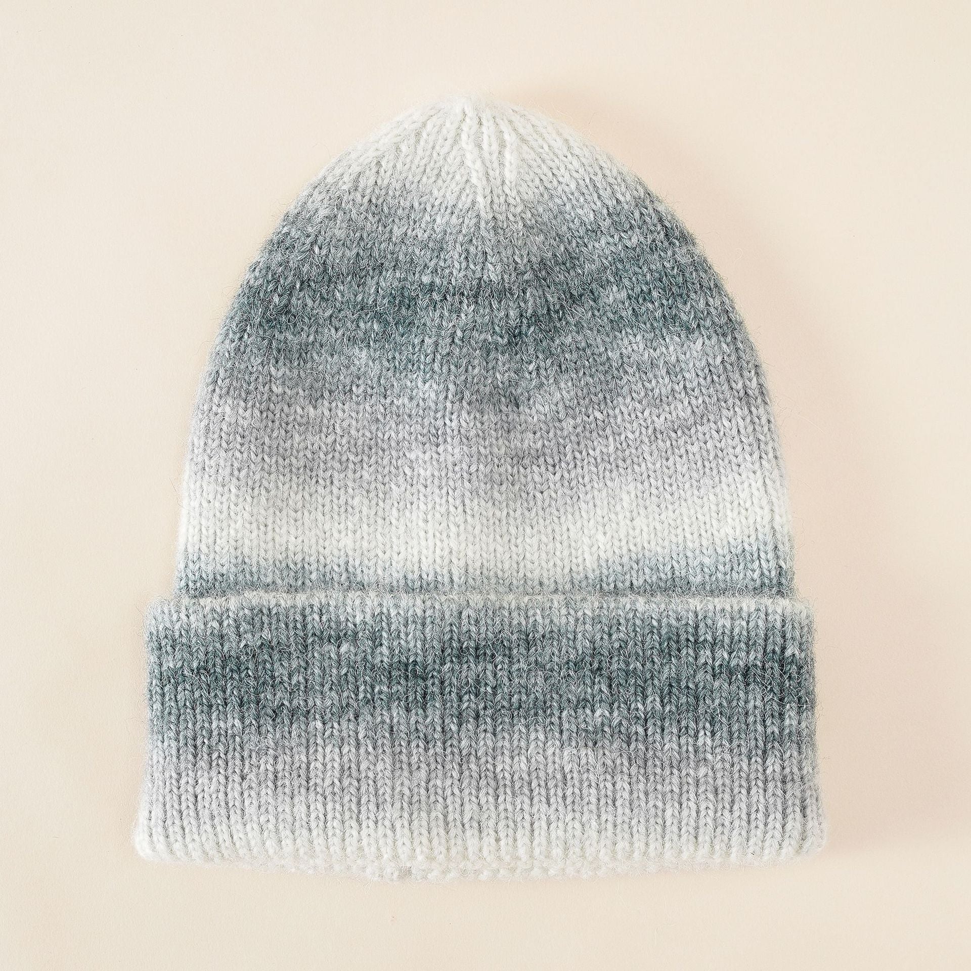 Damen Strickmütze mit Modischem Farbverlauf und Weichem Material Heidi-Mode