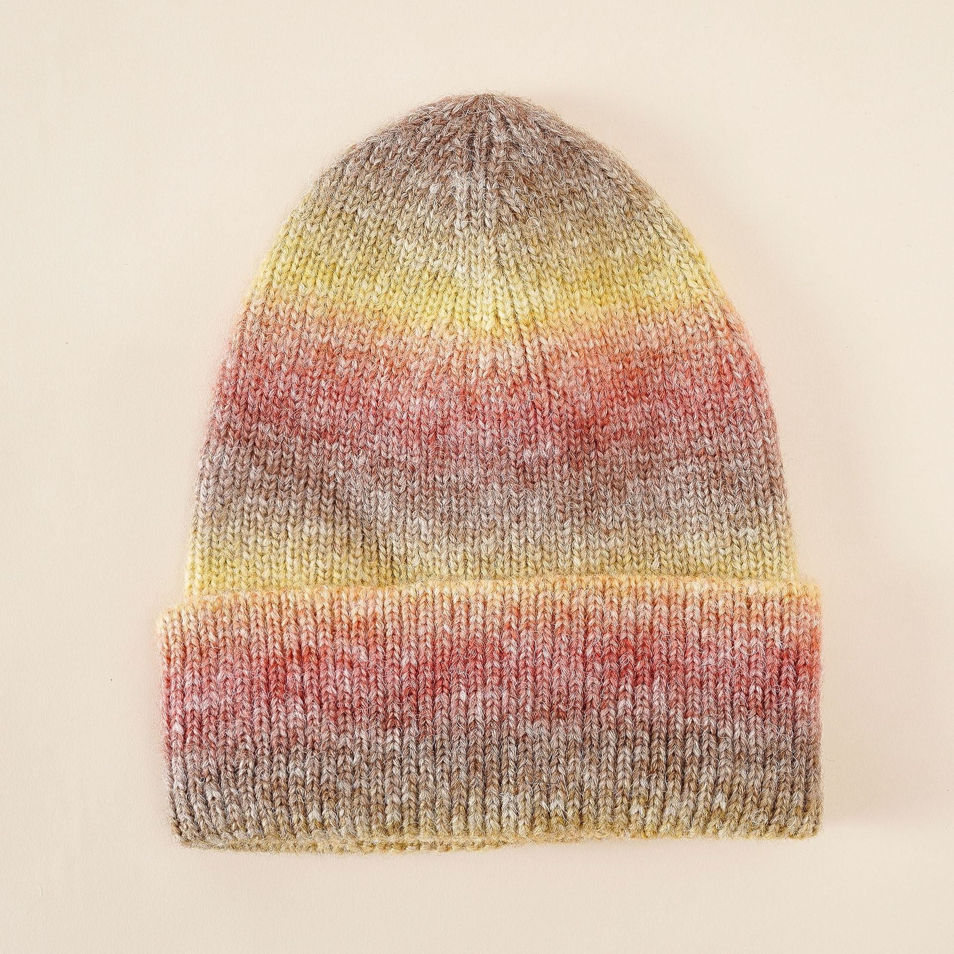 Damen Strickmütze mit Modischem Farbverlauf und Weichem Material Heidi-Mode - Image 11