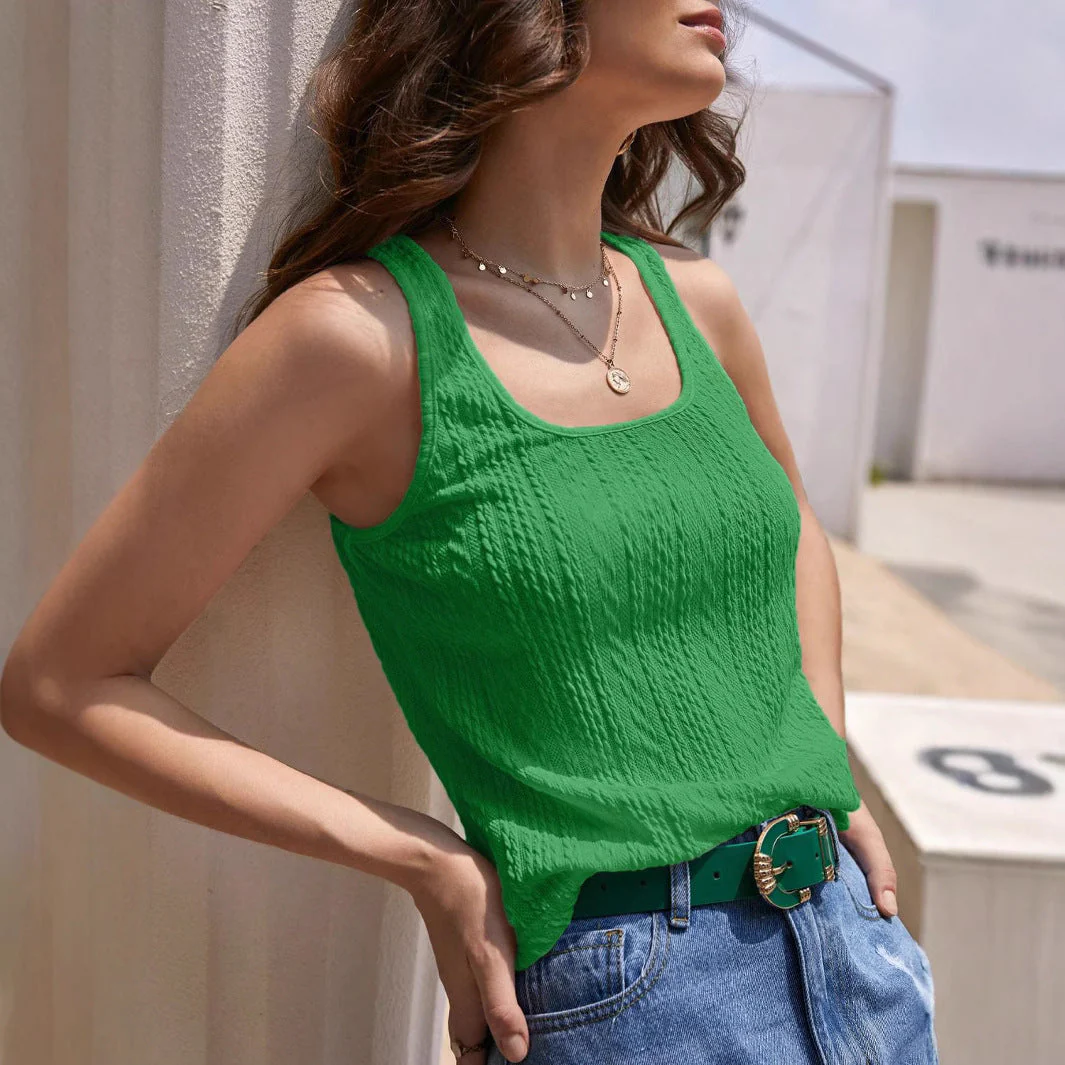Damen Stricktop mit Texturiertem Design Heidi-Mode - Image 3