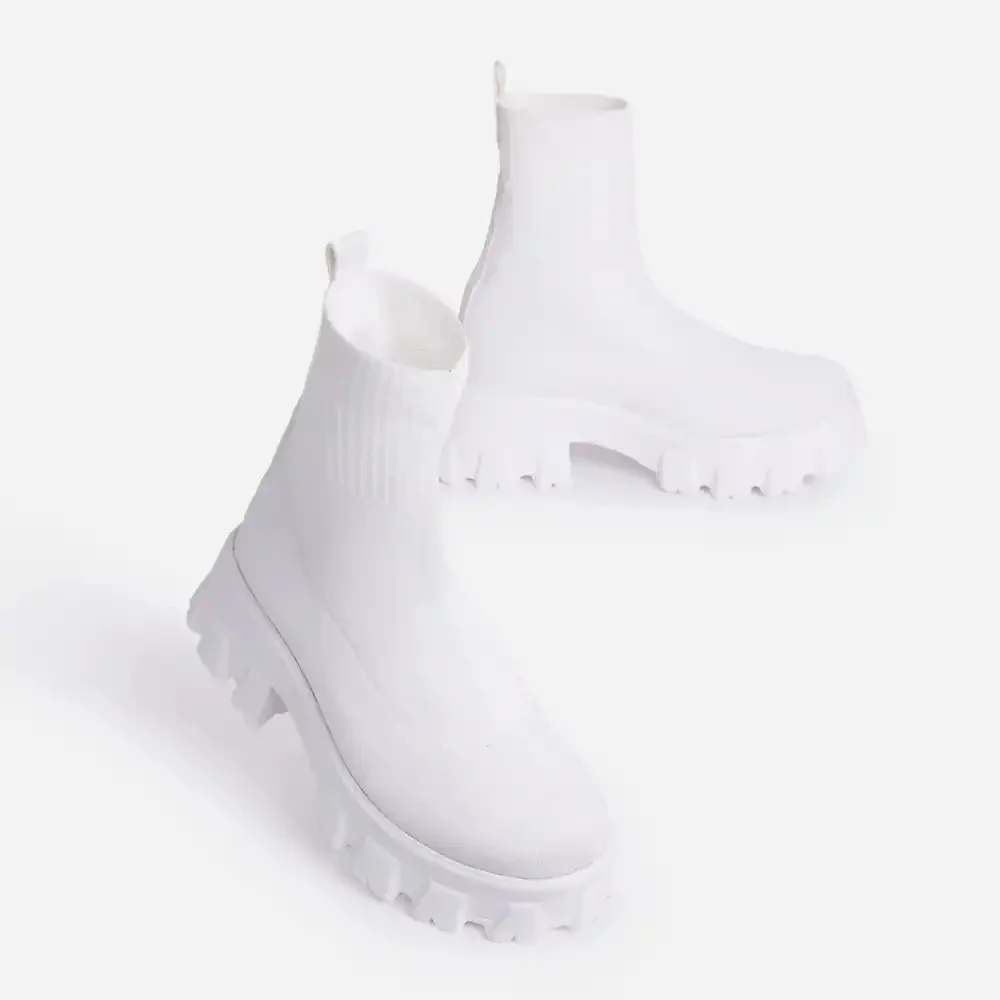 Damen Strumpfstiefel mit dämpfender Sohle und elastischem Knöchelbereich Heidi Mode - Image 8