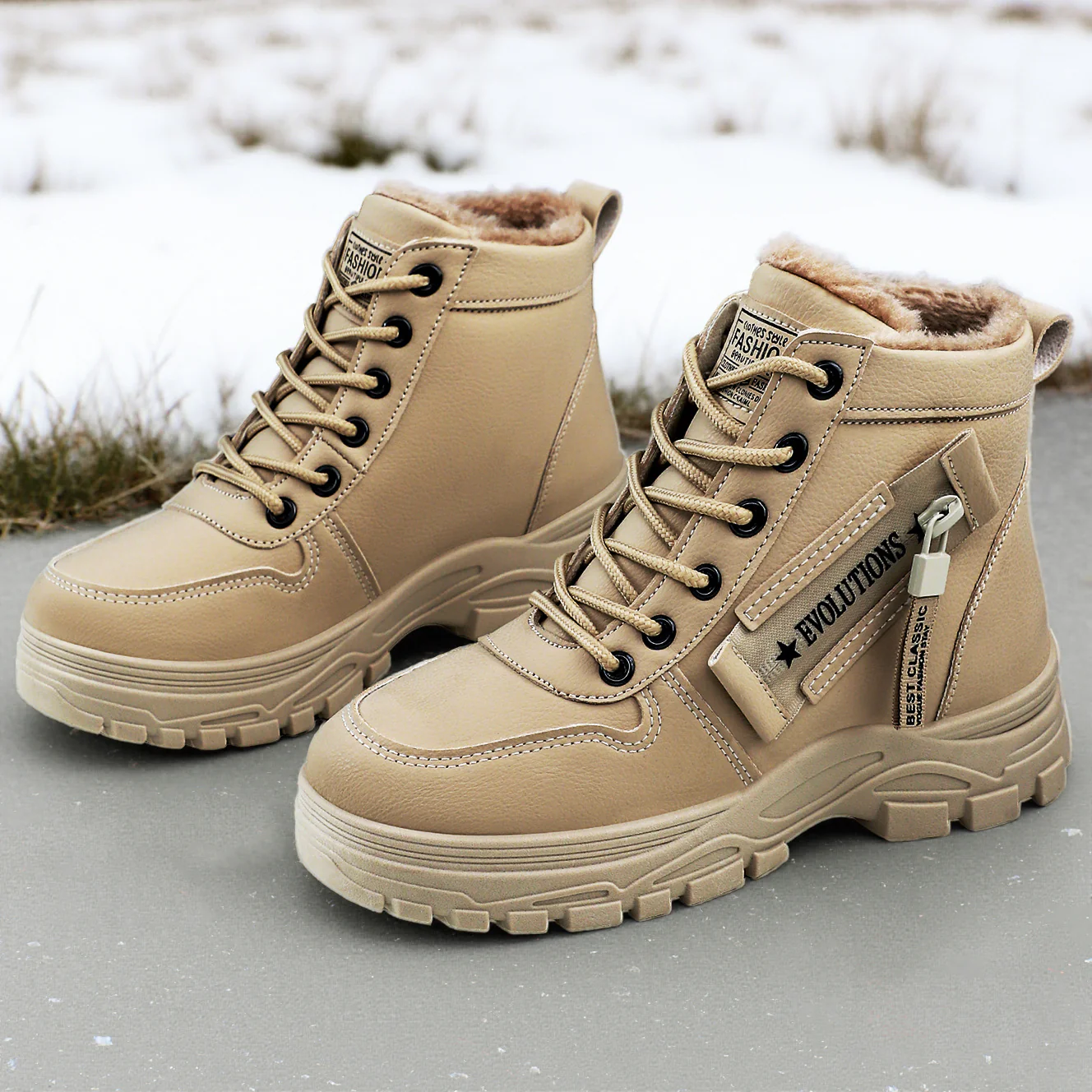 Damen Stylische und isolierte Winterstiefel mit rutschfester Sohle Heidi Mode - Image 2