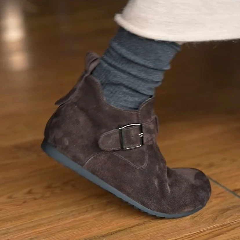 Damen Stylish Mokassins mit seitlichem Reißverschluss und bequemer Sohle Heidi Mode - Image 2