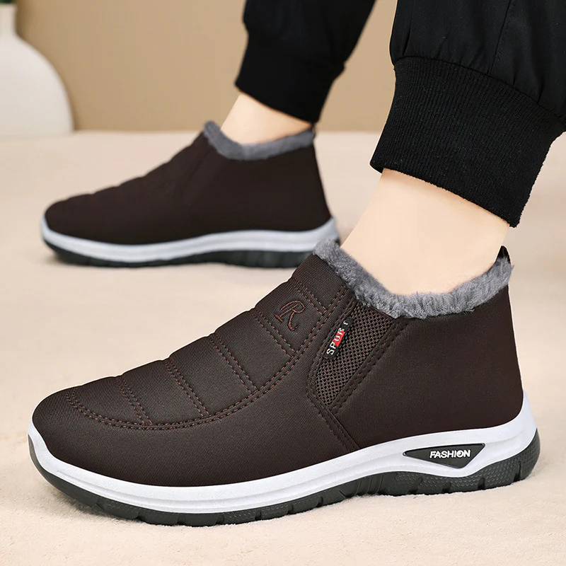 Damen Thermo-Stiefel mit Warmfutter und flexiblem Gummizug Heidi Mode - Image 2