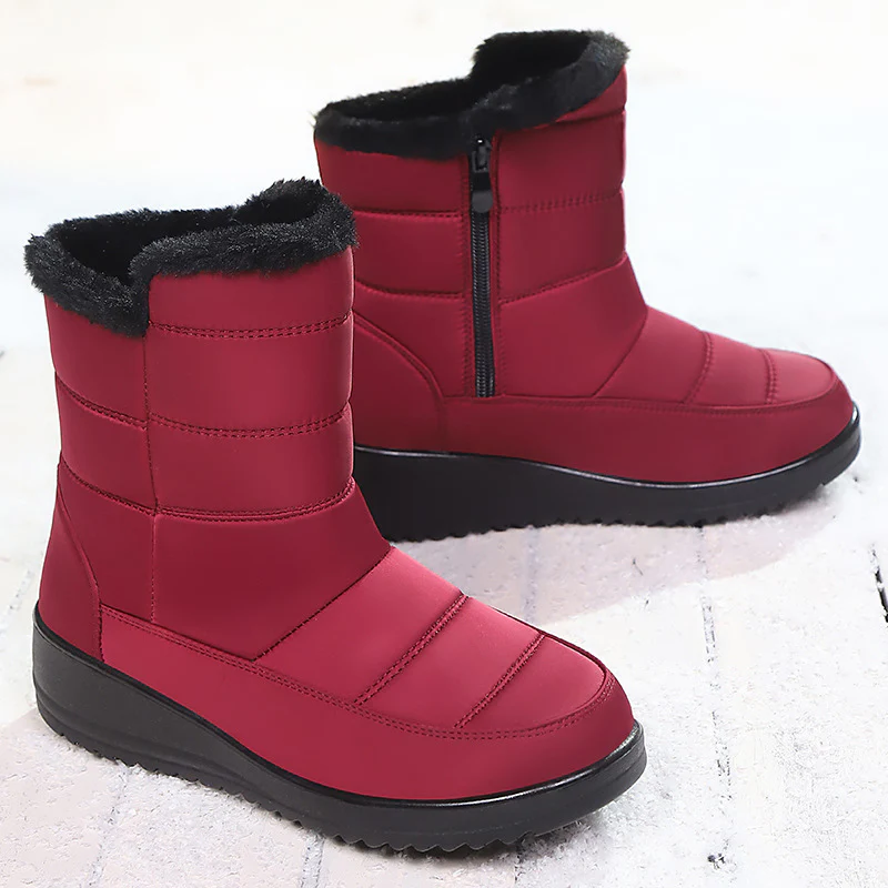 Damen Thermo-Winterstiefel mit rutschfester Sohle und isolierendem Innenfutter Heidi Mode - Image 3