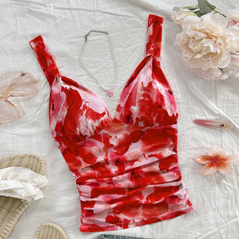 Damen Top mit Verändertem V-Ausschnitt und Raffiniertem Drapierungseffekt Heidi-Mode - Image 6