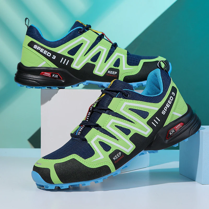 Damen Trailrunning-Schuhe mit strapazierfähigem Obermaterial und rutschfester Sohle Heidi Mode