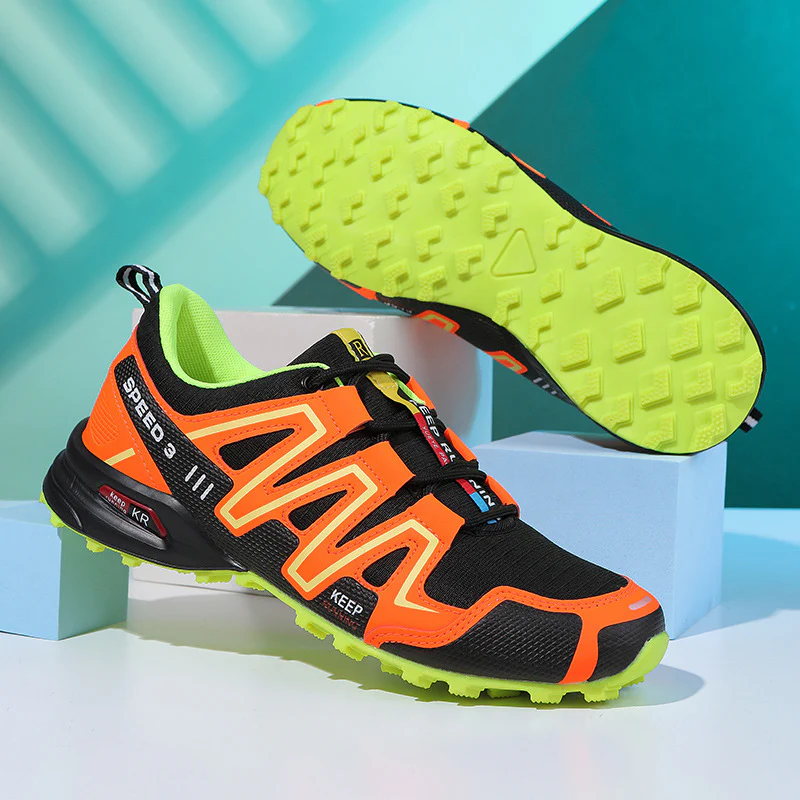 Damen Trailrunning-Schuhe mit strapazierfähigem Obermaterial und rutschfester Sohle Heidi Mode - Image 2