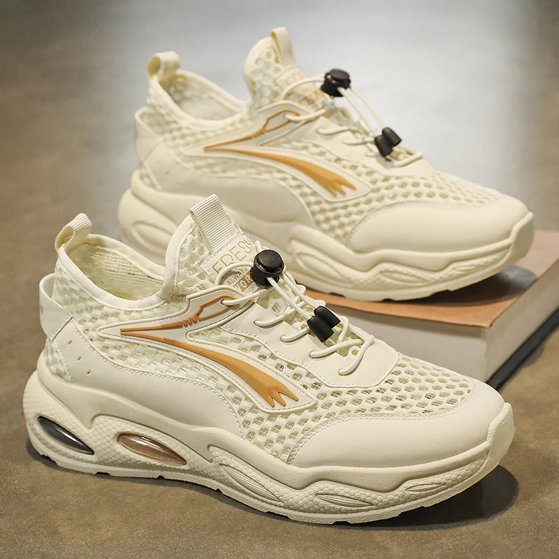 Damen Trailrunning Sneakers mit atmungsaktivem Mesh-Obermaterial und stoßdämpfendem Sohlenprofil Heidi Mode - Image 2