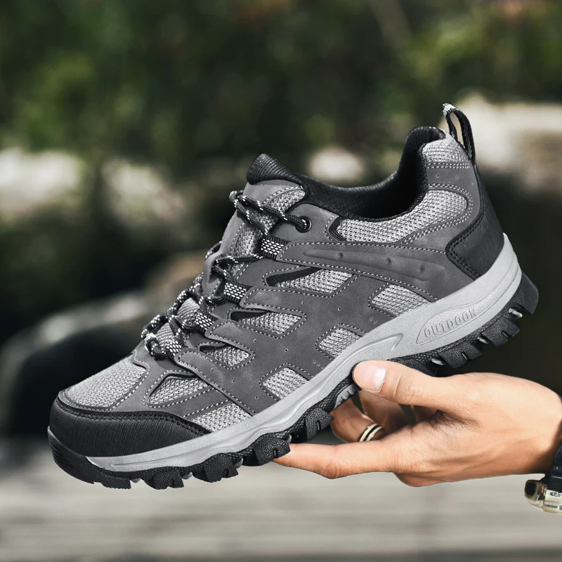 Damen Trekking-Schuhe mit rutschfester Sohle und atmungsaktivem Obermaterial Heidi Mode