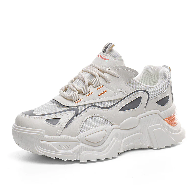 Damen Trendige Chunky Sneakers mit atmungsaktiven Mesh-Einsätzen und dämpfendem Sohlenprofil Heidi Mode - Image 5
