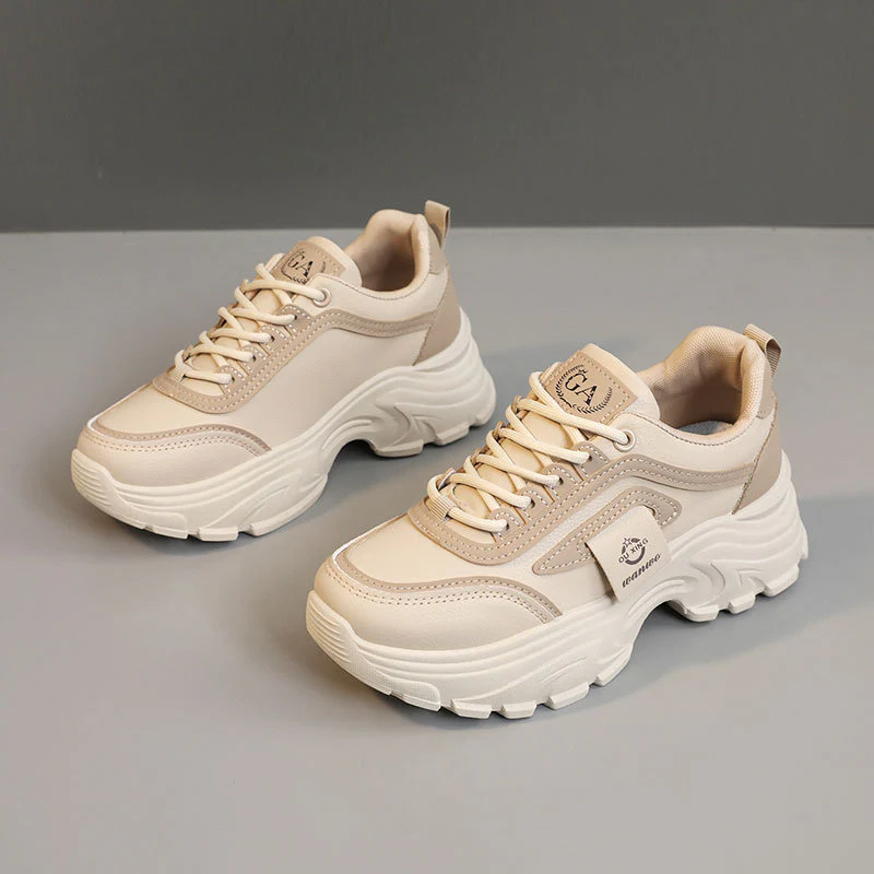 Damen Trendige Chunky Sneakers mit ausgeprägtem Sohlenprofil und atmungsaktivem Obermaterial Heidi Mode - Image 2