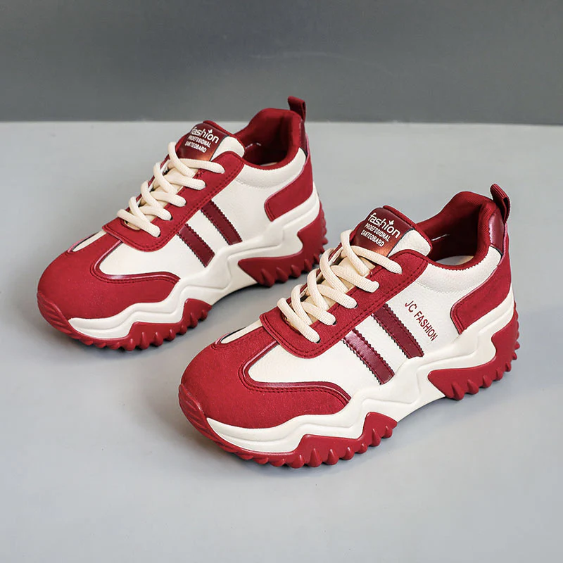Damen Trendige Chunky Sneakers mit dämpfendem Sohlenprofil Heidi Mode - Image 9