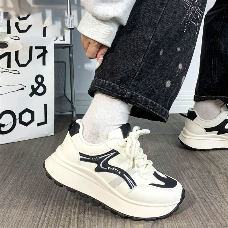 Damen Trendige Chunky Sneakers mit dämpfender Plattform-Sohle Heidi Mode - Image 3