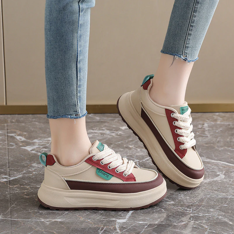 Damen trendige Chunky Sneakers mit ergonomischer Dämpfungstechnologie Heidi Mode - Image 3