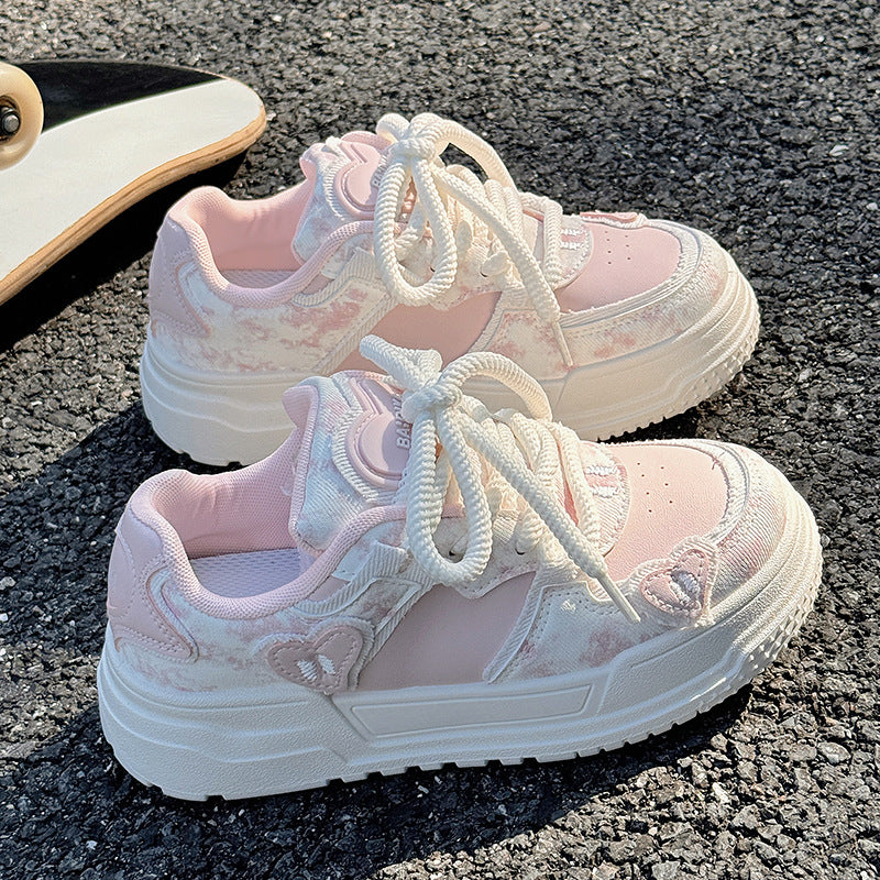 Damen Trendige Chunky Sneakers mit verspieltem Design und flexibler Sohle Heidi Mode - Image 3