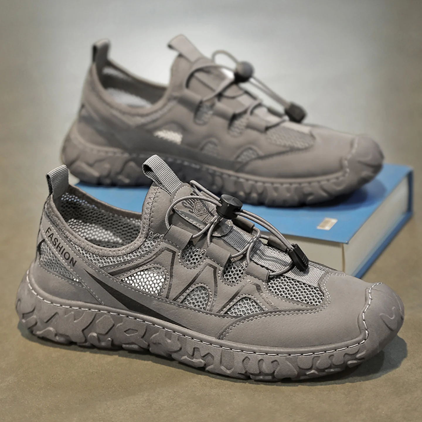 Damen Trendige Freizeit Sneaker mit atmungsaktivem Mesh-Obermaterial und rutschfester Sohle Heidi Mode - Image 6