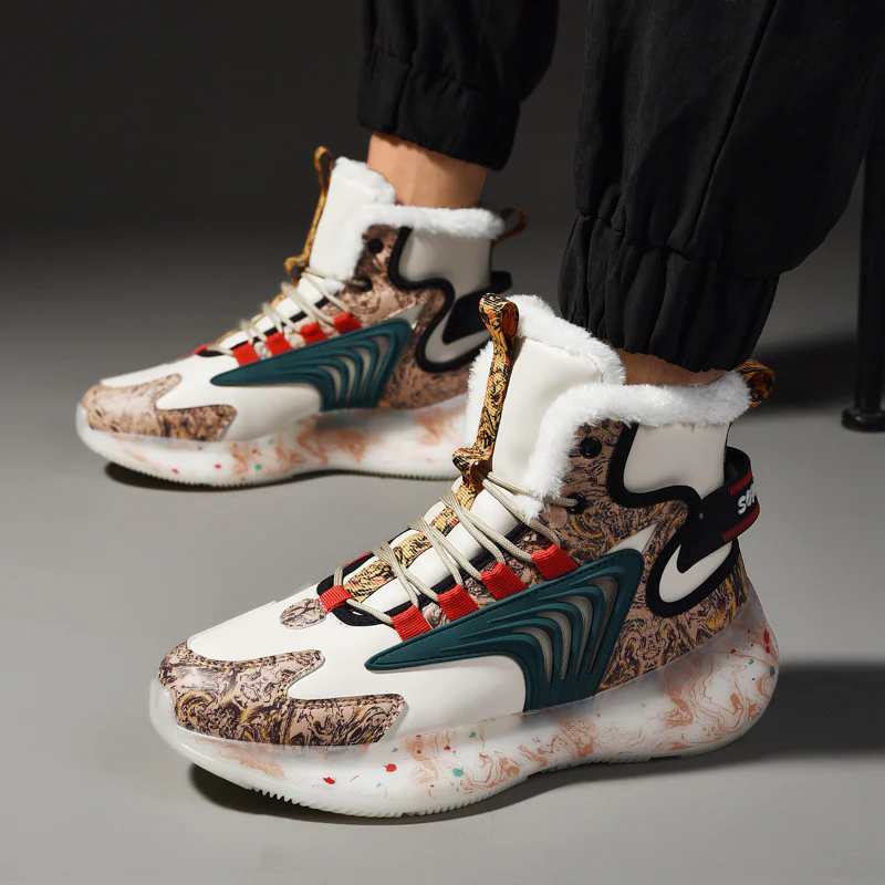 Damen Trendige High-Top Sneakers Heidi Mode - Image 4