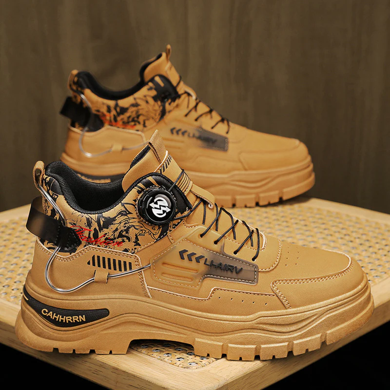 Damen Trendige High-Top Sneakers mit dämpfender Sohle und innovativem Schnürsystem Heidi Mode - Image 6