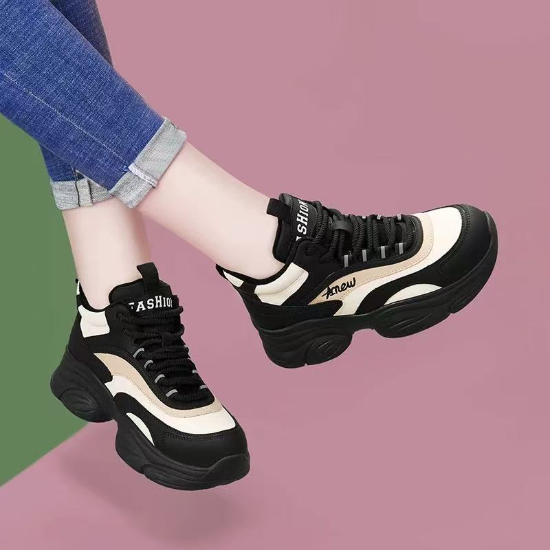 Damen Trendige High-Top Sneakers mit ergonomischer Form und gepolsterter Sohle Heidi Mode - Image 7