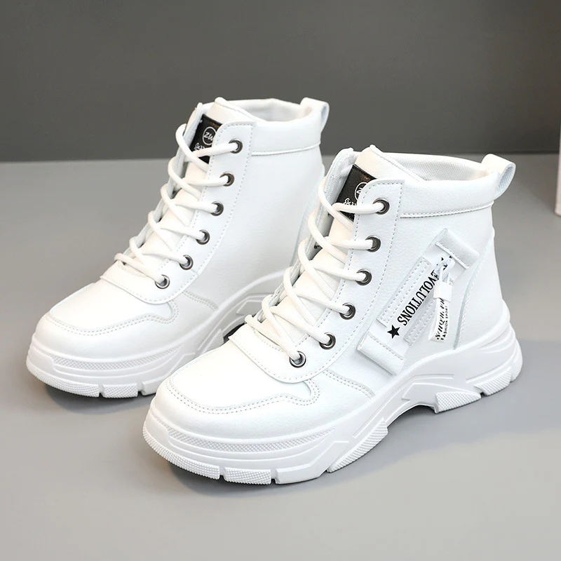 Damen trendige High-Top Sneakers mit robustem Profil und modischem Design Heidi Mode - Image 2