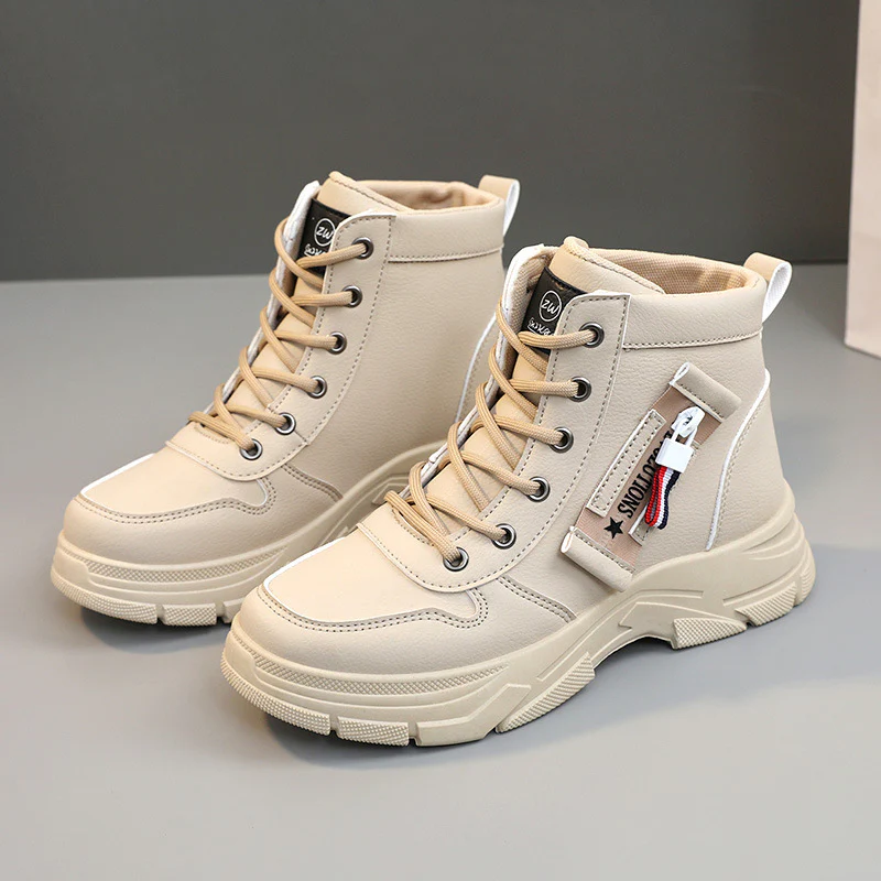 Damen trendige High-Top Sneakers mit robustem Profil und modischem Design Heidi Mode - Image 7