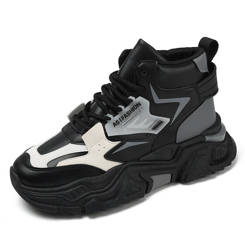 Damen trendige High-Top Sneakers mit rutschfester Sohle Heidi Mode - Image 6