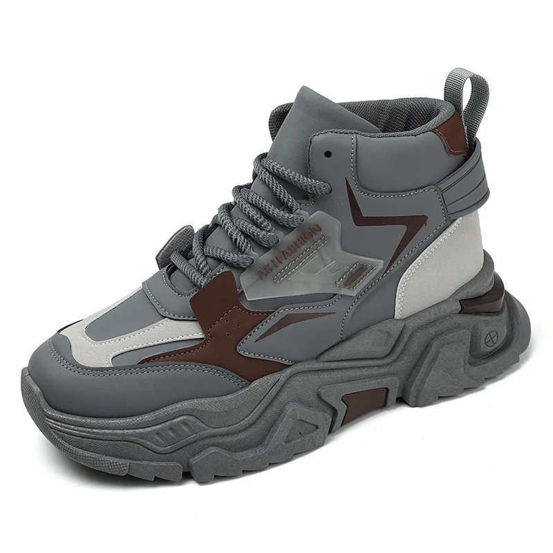 Damen trendige High-Top Sneakers mit rutschfester Sohle Heidi Mode - Image 7