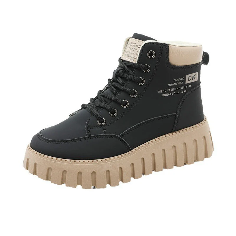 Damen Trendige High-Top Sneakers mit rutschfester Sohle und komfortabeler Dämpfung Heidi Mode
