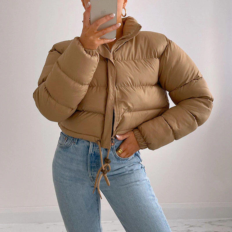 Damen trendige kurze Steppjacke Heidi-Mode - Image 2