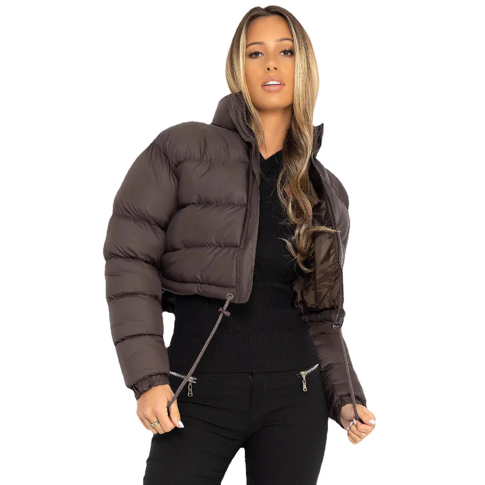 Damen trendige kurze Steppjacke Heidi-Mode - Image 4