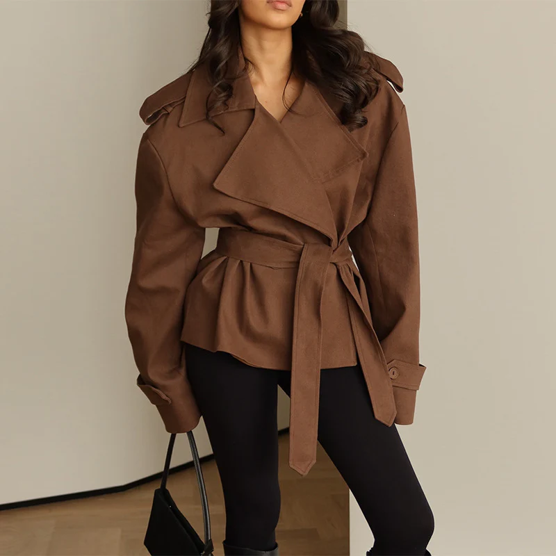 Damen trendige lässige Überwurfjacke Heidi-Mode - Image 9