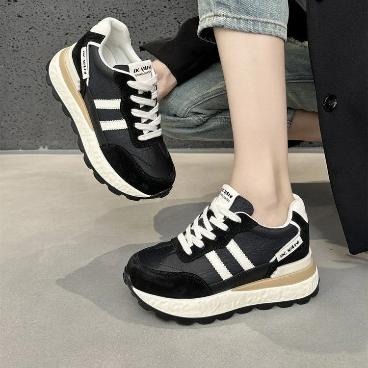 Damen Trendige Lifestyle-Sneaker mit gepolsterter Sohle und strukturiertem Obermaterial Heidi Mode - Image 5