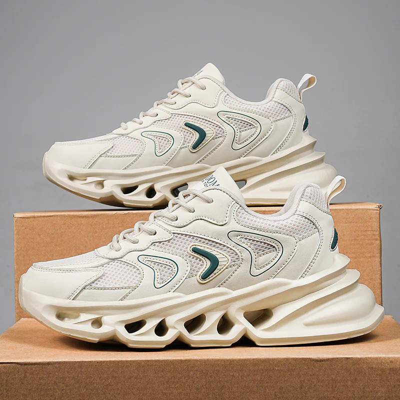 Damen Trendige Mesh Sneakers mit innovativer Dämpfungstechnologie Heidi Mode - Image 3
