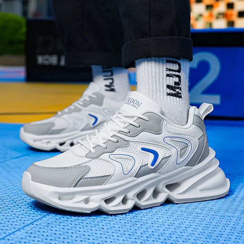 Damen Trendige Mesh Sneakers mit innovativer Dämpfungstechnologie Heidi Mode - Image 4