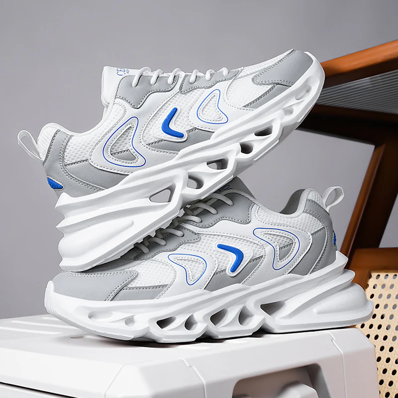 Damen Trendige Mesh Sneakers mit innovativer Dämpfungstechnologie Heidi Mode - Image 8