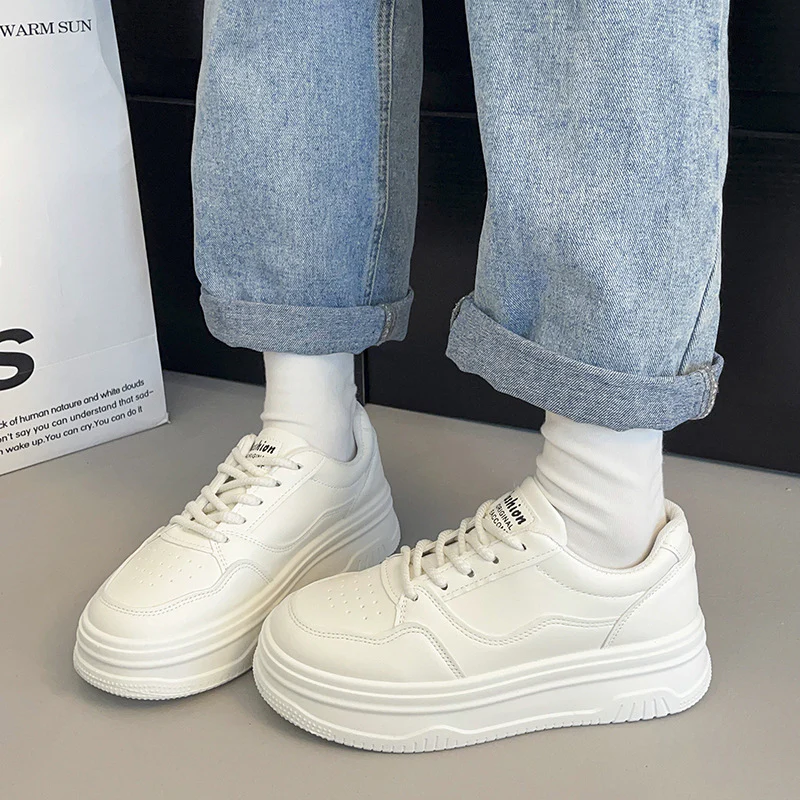 Damen Trendige Plateau-Sneaker mit komfortabler Dämpfung und modischem Design Heidi Mode