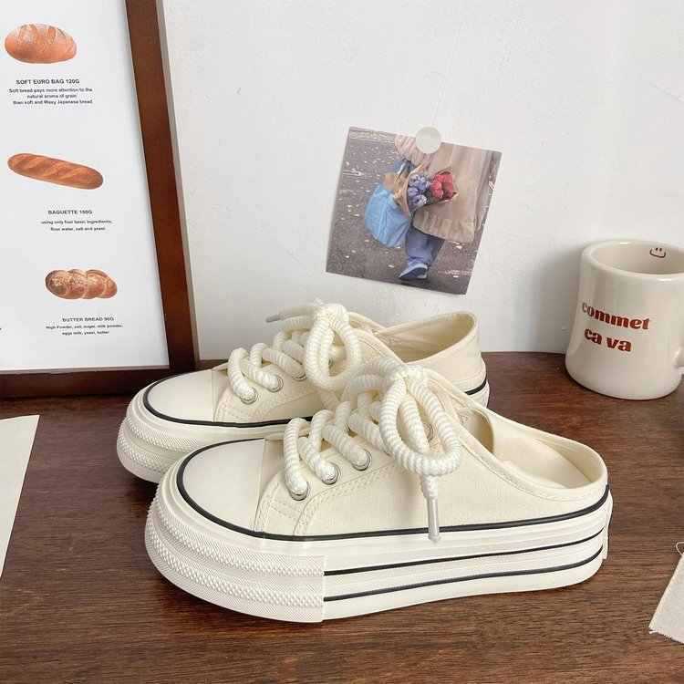 Damen trendige Slip-On Sneakers mit dicker Sohle Heidi Mode - Image 6