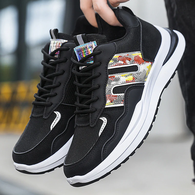 Damen Trendige Sneaker mit atmungsaktivem Obermaterial und stoßdämpfender Sohle Heidi Mode - Image 2