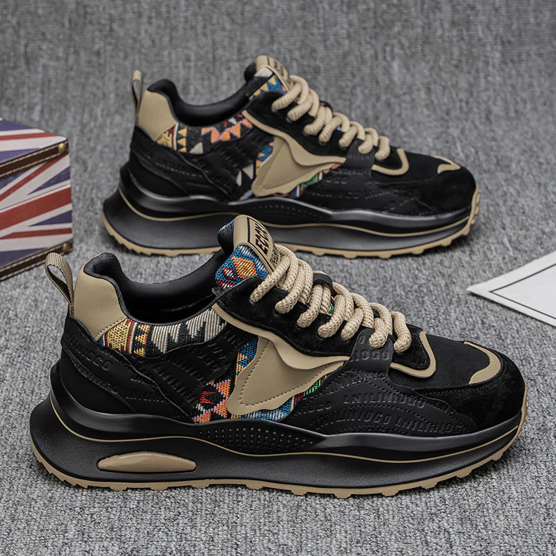 Damen Trendige Sneaker mit ausgefallenem Design und bequemer Dämpfung Heidi Mode - Image 6