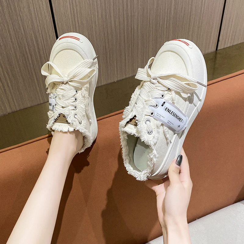 Damen Trendige Sneaker mit kuscheligem Innenfutter und einzigartigem Obermaterial Heidi Mode - Image 2