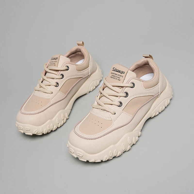 Damen trendige Sneaker mit robustem Profil und atmungsaktiver Obermaterialstruktur Heidi Mode - Image 2