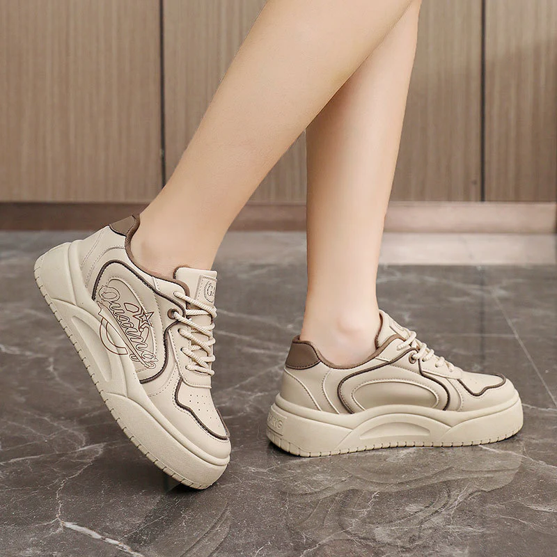 Damen trendige Sneaker mit sportlichem Design und hochdämpfender Laufsohle Heidi Mode - Image 3