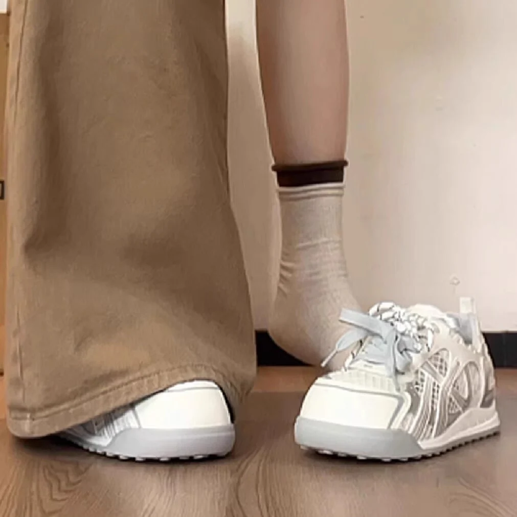 Damen Trendige Sneakers mit atmungsaktiver Mesh-Oberfläche und komfortabler Dämpfung Heidi Mode - Image 3