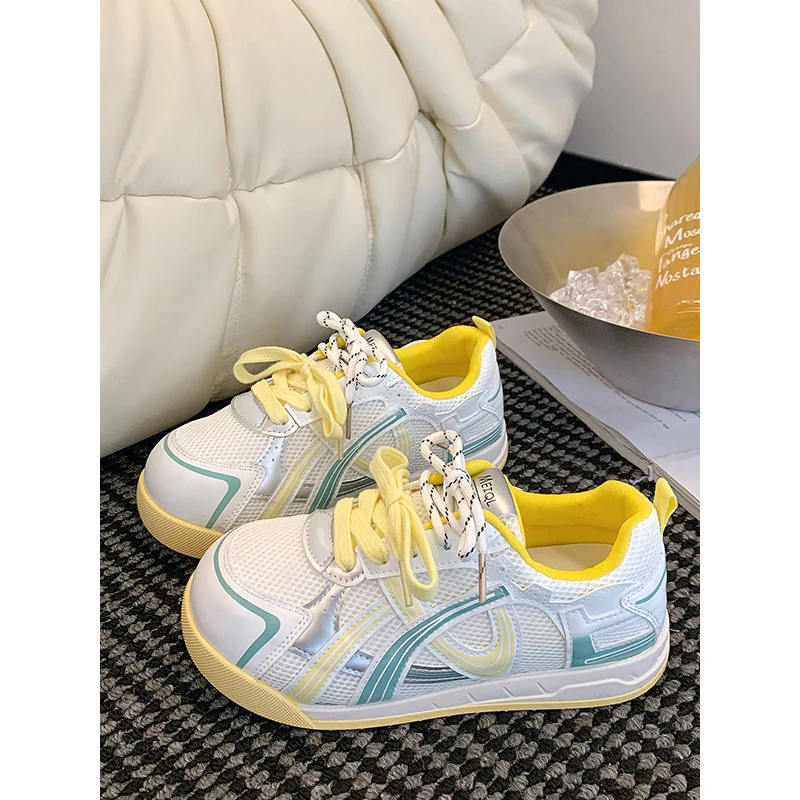 Damen Trendige Sneakers mit atmungsaktiver Mesh-Oberfläche und komfortabler Dämpfung Heidi Mode - Image 6